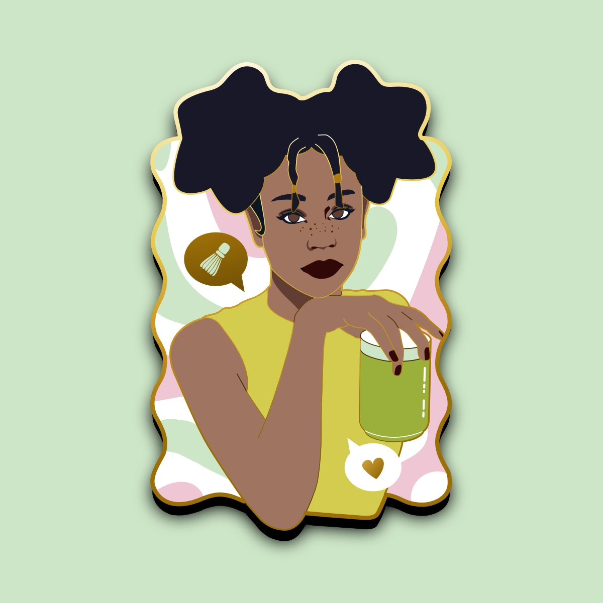 Pins "Matcha Lover"